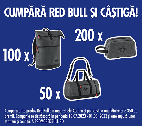 CÂȘTIGĂ CU RED BULL ȘI AUCHAN